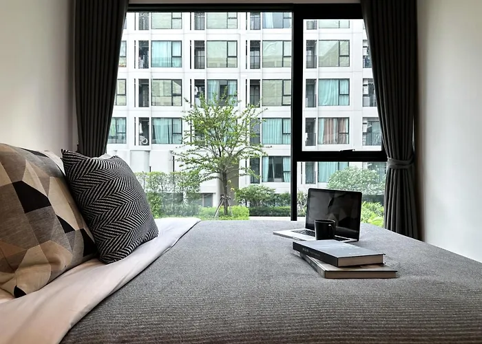 Stylish Tropical L 2br - Ultra Fast Wifi - Sathorn Apartment
