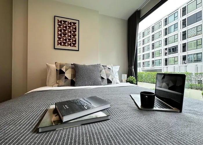 Stylish Tropical L 2br - Ultra Fast Wifi - Sathorn *