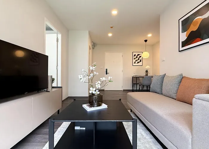 Stylish Tropical L 2br - Ultra Fast Wifi - Sathorn Bangkok