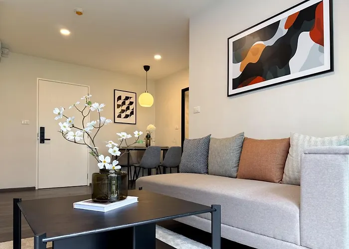 Stylish Tropical L 2br - Ultra Fast Wifi - Sathorn Apartment Bangkok