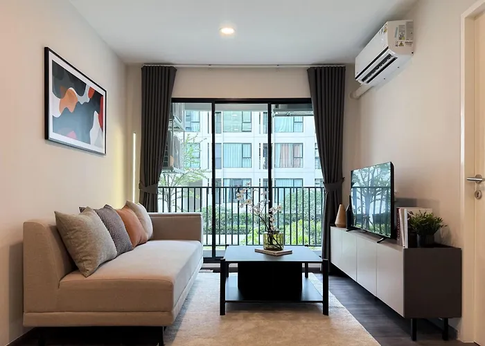 Apartment Stylish Tropical L 2br - Ultra Fast Wifi - Sathorn Bangkok