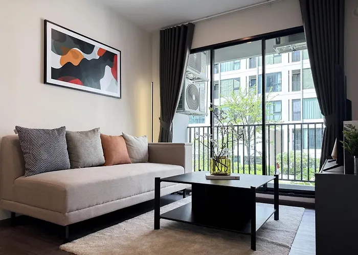 Stylish Tropical L 2br - Ultra Fast Wifi - Sathorn Apartment *