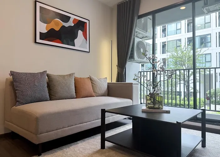 Stylish Tropical L 2br - Ultra Fast Wifi - Sathorn Apartment Bangkok